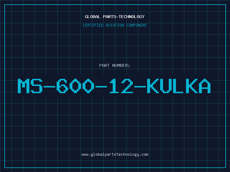 Aviation Part MS-600-12-KULKA