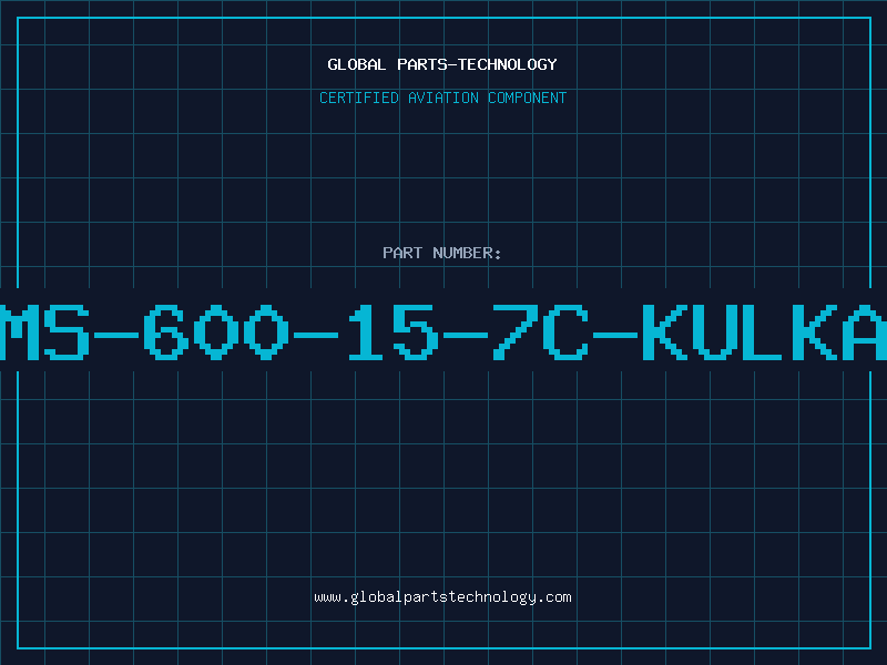 Aviation Part MS-600-15-7C-KULKA