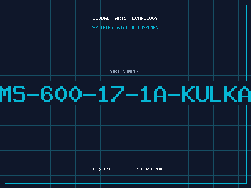 Aviation Part MS-600-17-1A-KULKA
