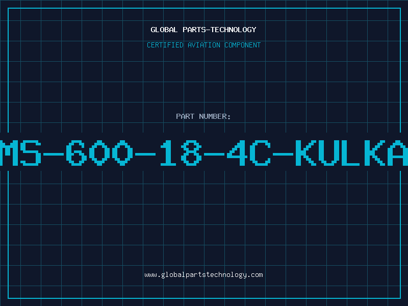 Aviation Part MS-600-18-4C-KULKA
