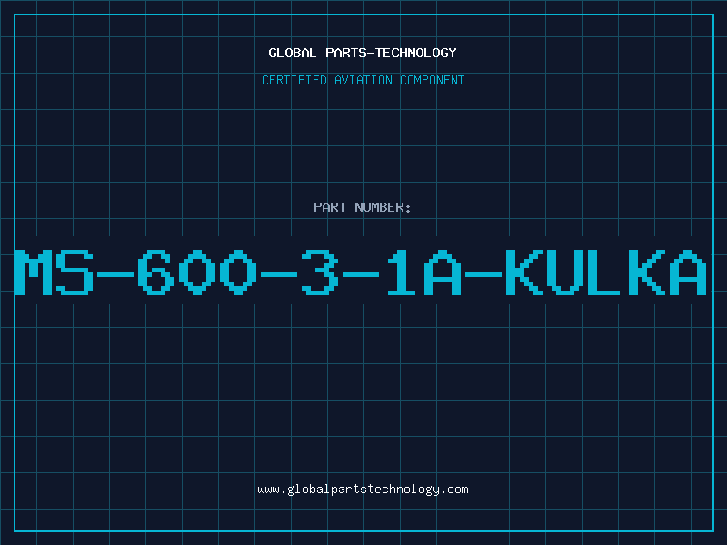 Aviation Part MS-600-3-1A-KULKA