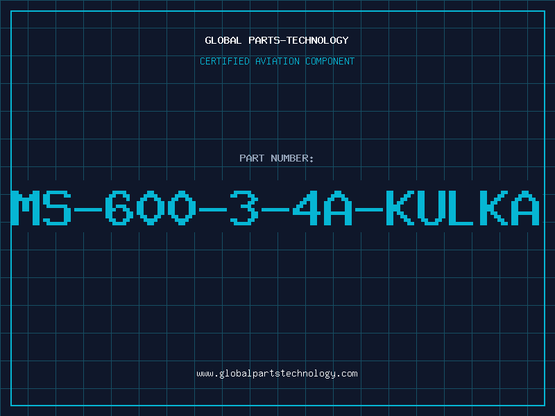 Aviation Part MS-600-3-4A-KULKA