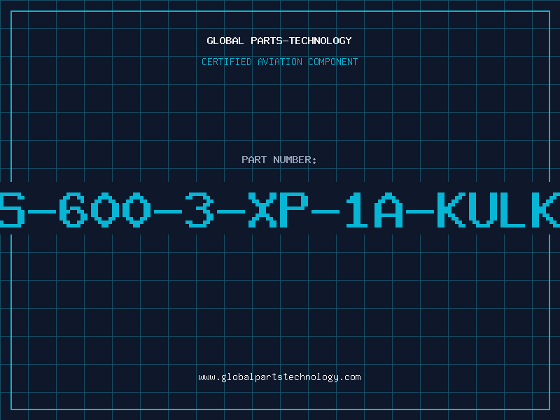 Aviation Part MS-600-3-XP-1A-KULKA