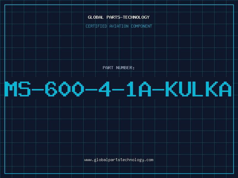 Aviation Part MS-600-4-1A-KULKA
