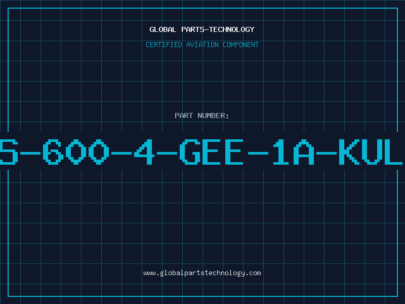 Aviation Part MS-600-4-GEE-1A-KULK