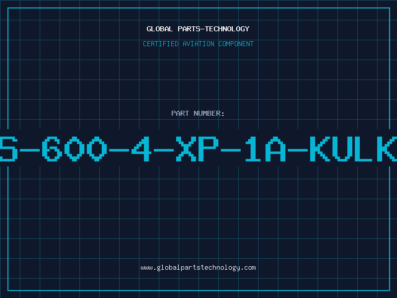 Aviation Part MS-600-4-XP-1A-KULKA