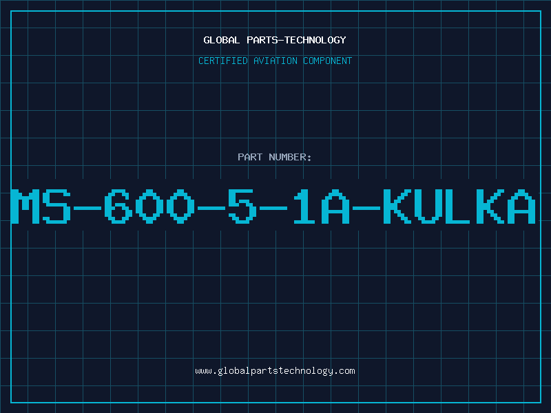 Aviation Part MS-600-5-1A-KULKA
