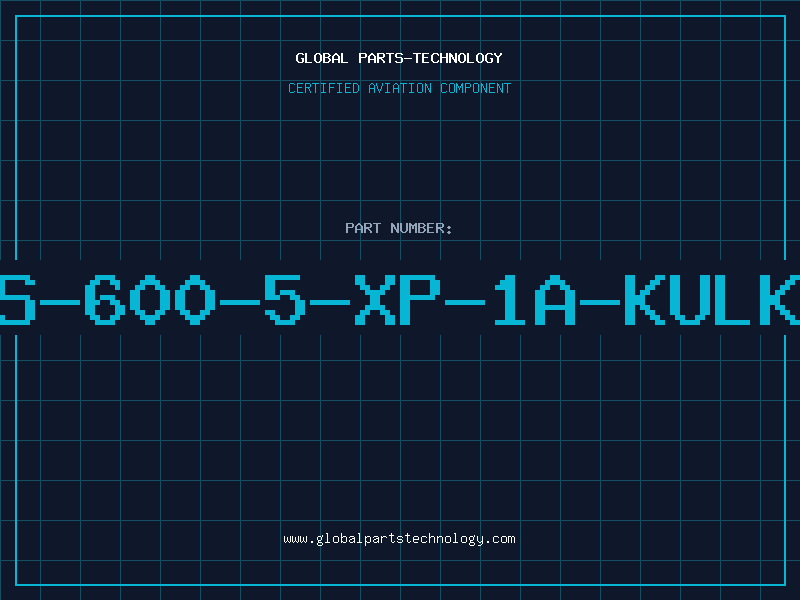 Aviation Part MS-600-5-XP-1A-KULKA