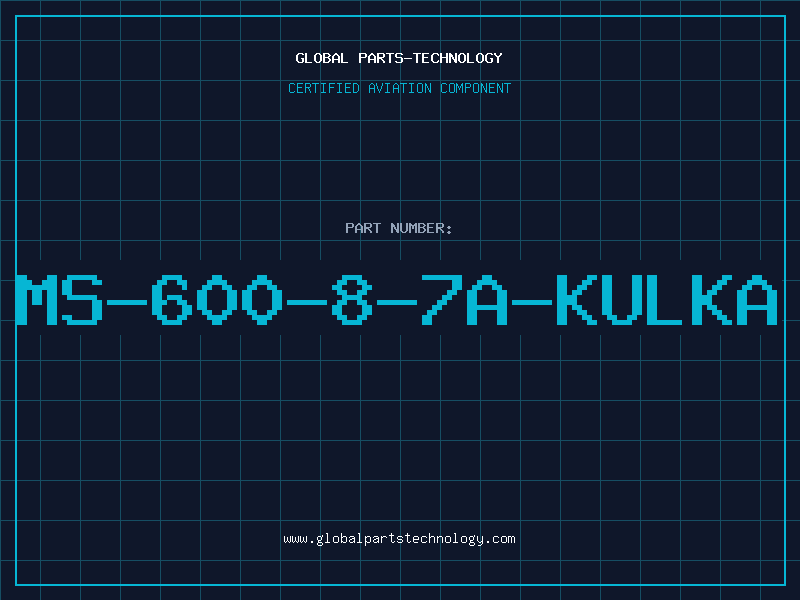 Aviation Part MS-600-8-7A-KULKA