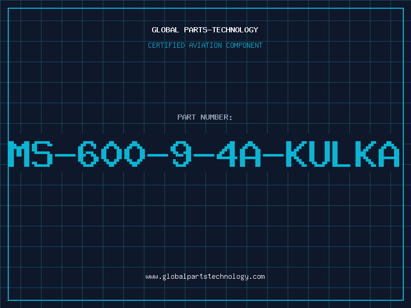 Aviation Part MS-600-9-4A-KULKA