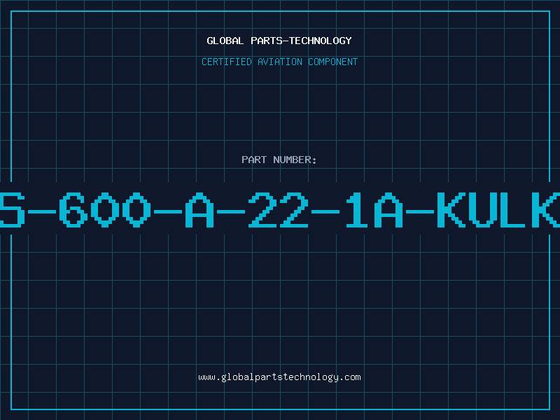 Aviation Part MS-600-A-22-1A-KULKA