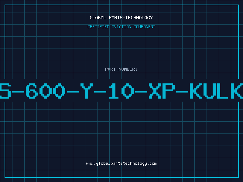 Aviation Part MS-600-Y-10-XP-KULKA