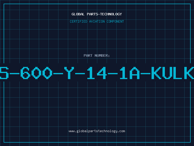 Aviation Part MS-600-Y-14-1A-KULKA