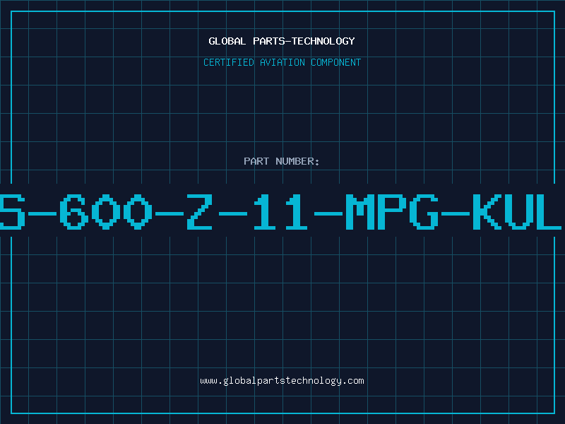 Aviation Part MS-600-Z-11-MPG-KULK
