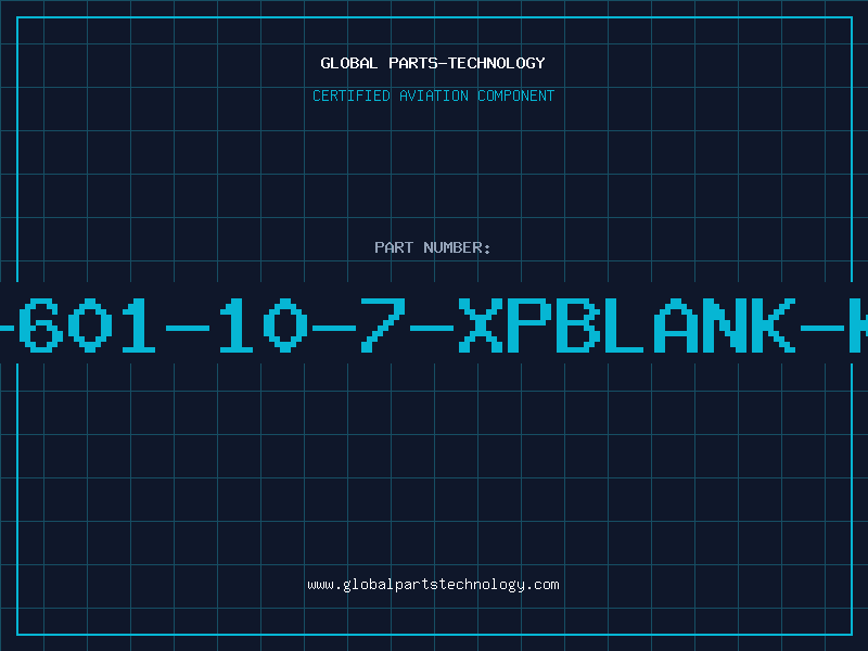 Aviation Part MS-601-10-7-XPBLANK-KUL