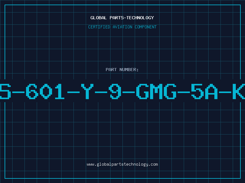 Aviation Part MS-601-Y-9-GMG-5A-KU