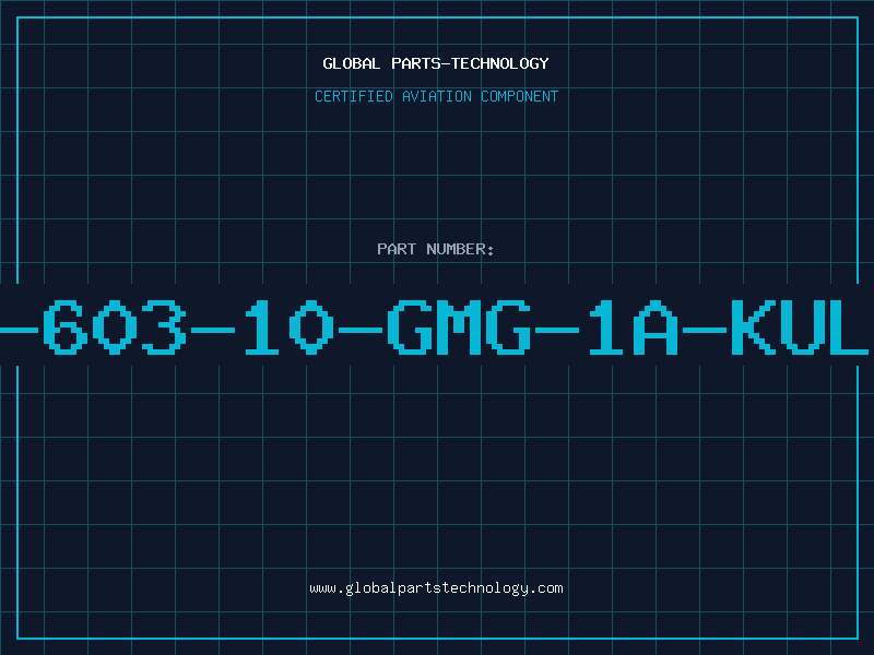 Aviation Part MS-603-10-GMG-1A-KULKA