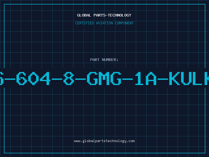 Aviation Part MS-604-8-GMG-1A-KULKA