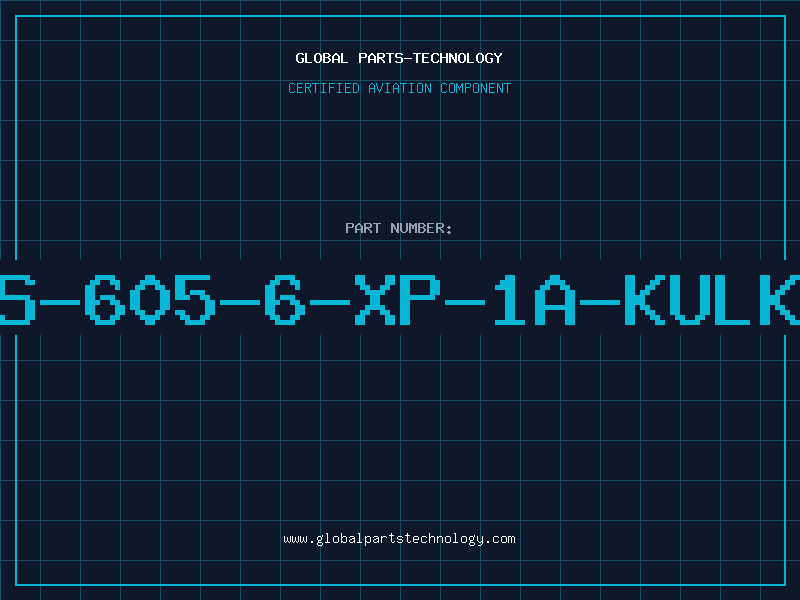 Aviation Part MS-605-6-XP-1A-KULKA
