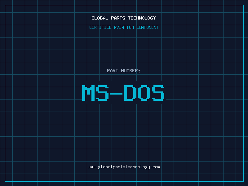 Aviation Part MS-DOS