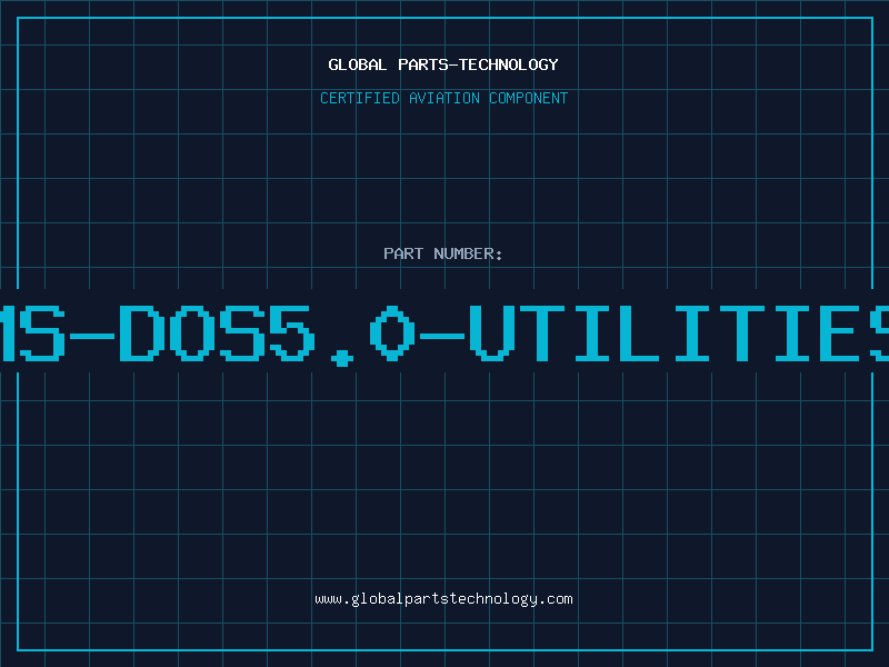 Aviation Part MS-DOS5.0-UTILITIES