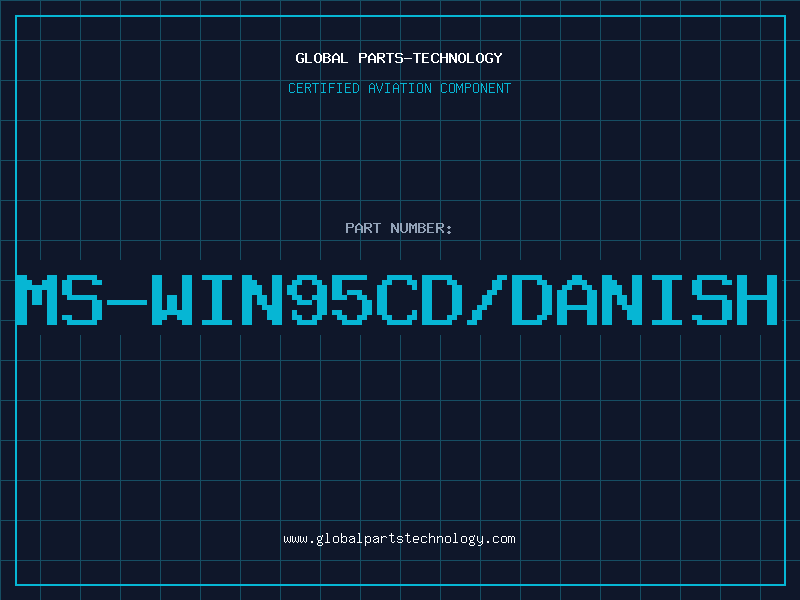 Aviation Part MS-WIN95CD/DANISH