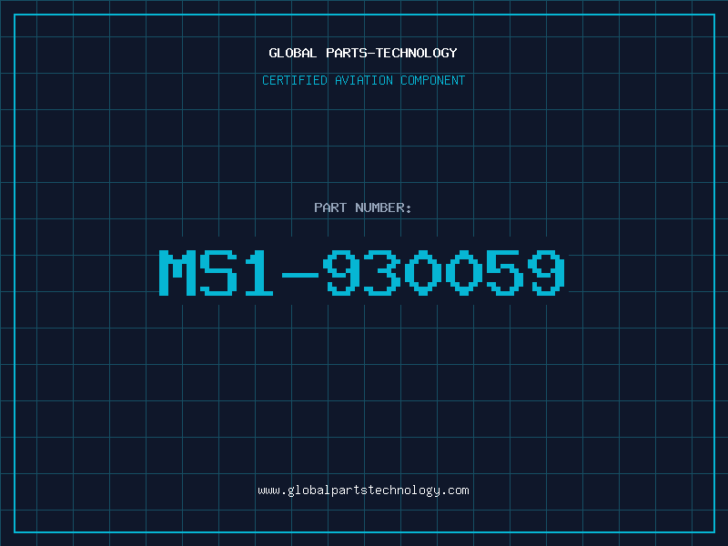Aviation Part MS1-930059