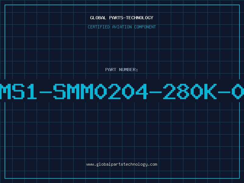 Aviation Part MS1-SMM0204-280K-0