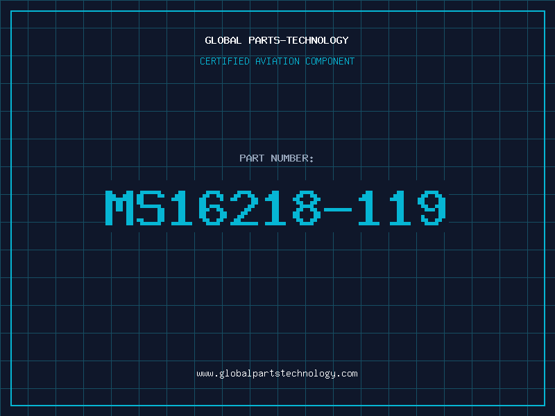 Aviation Part MS16218-119