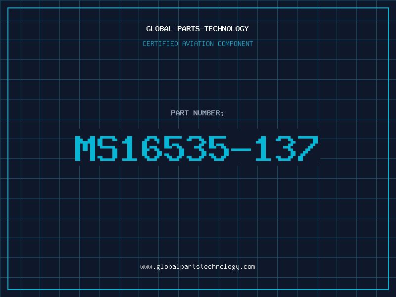 Aviation Part MS16535-137