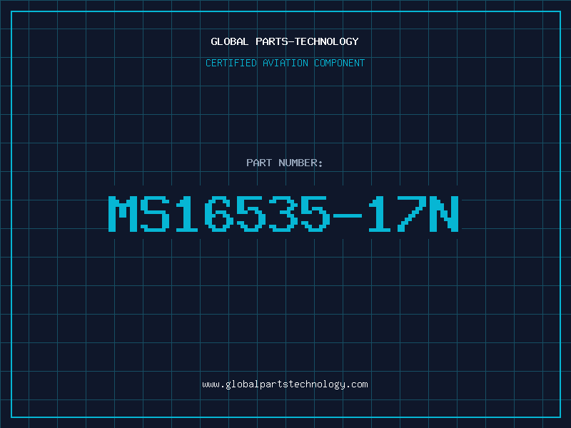 Aviation Part MS16535-17N