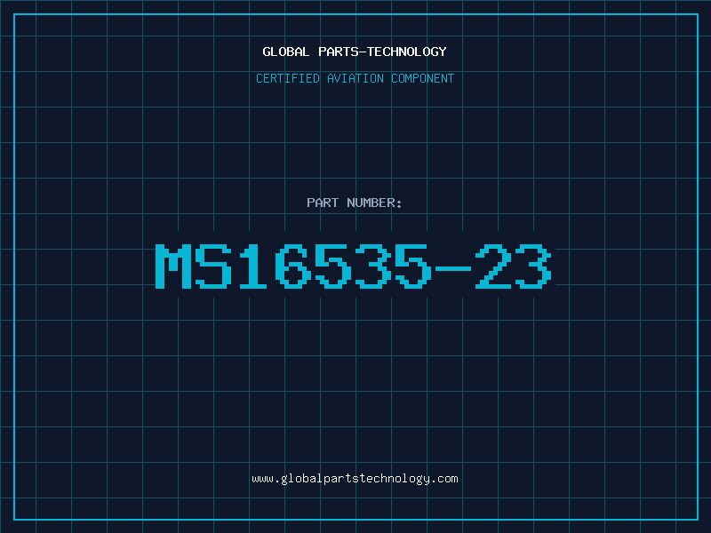 Aviation Part MS16535-23