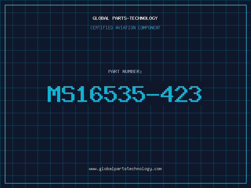 Aviation Part MS16535-423