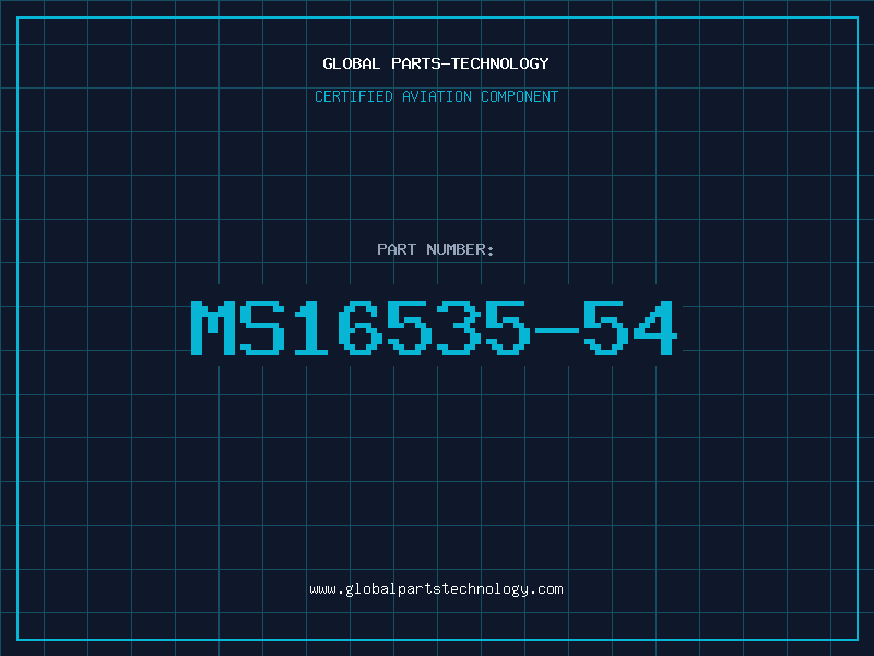 Aviation Part MS16535-54