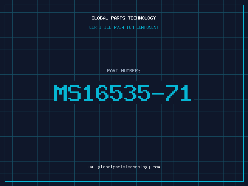 Aviation Part MS16535-71