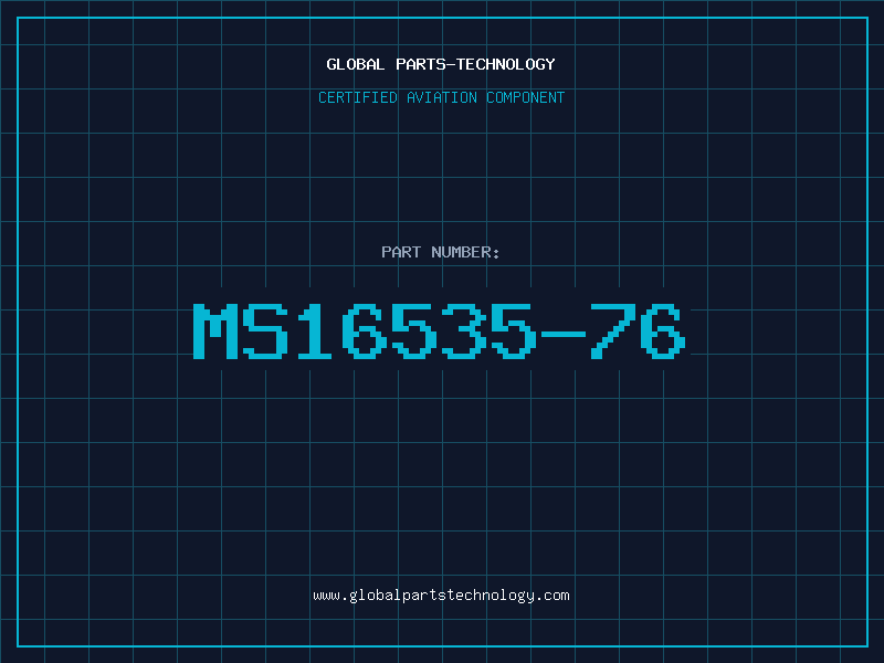 Aviation Part MS16535-76