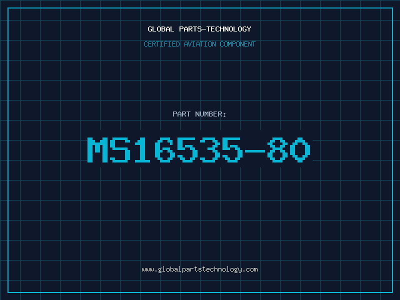 Aviation Part MS16535-80