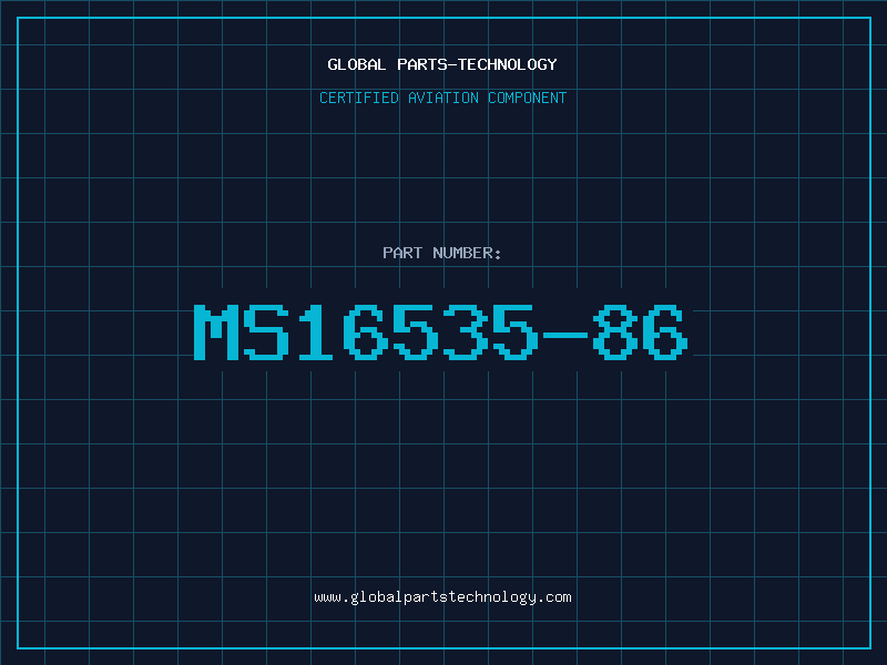 Aviation Part MS16535-86
