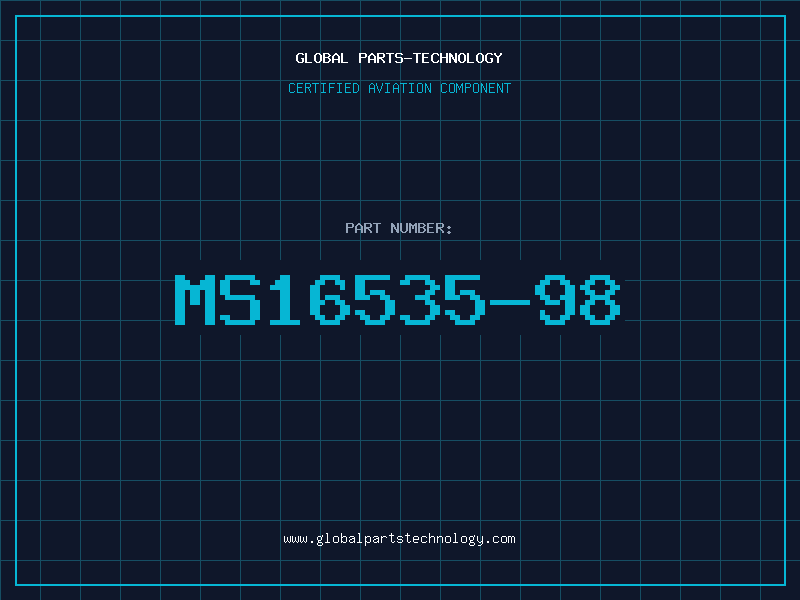 Aviation Part MS16535-98
