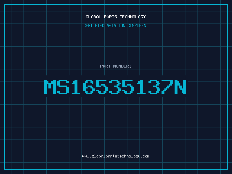 Aviation Part MS16535137N