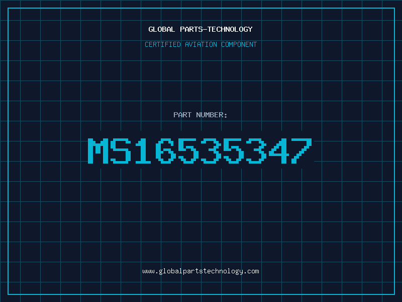 Aviation Part MS16535347