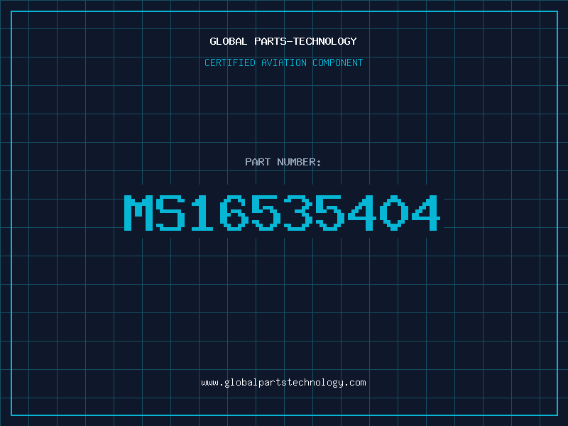 Aviation Part MS16535404