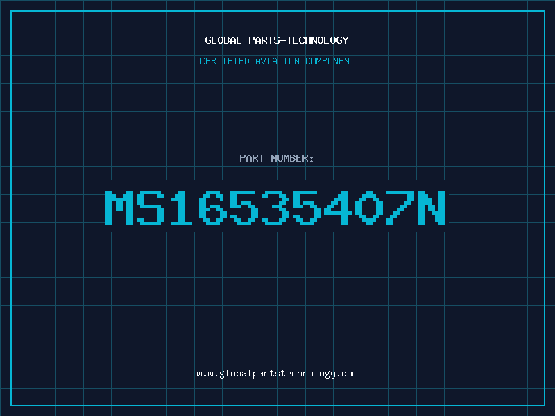 Aviation Part MS16535407N