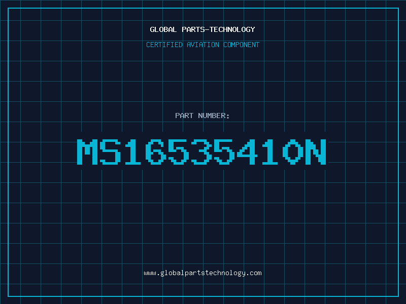 Aviation Part MS16535410N