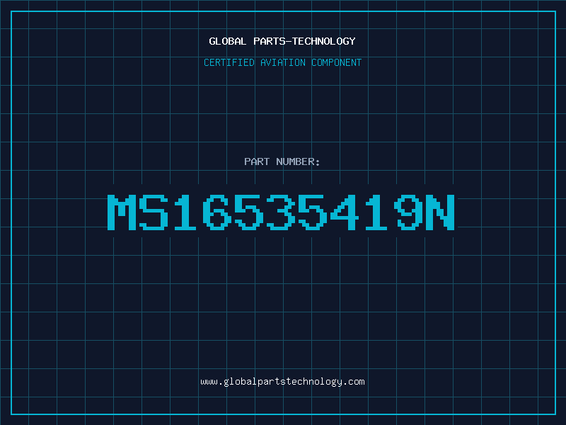 Aviation Part MS16535419N