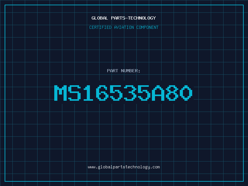 Aviation Part MS16535A80