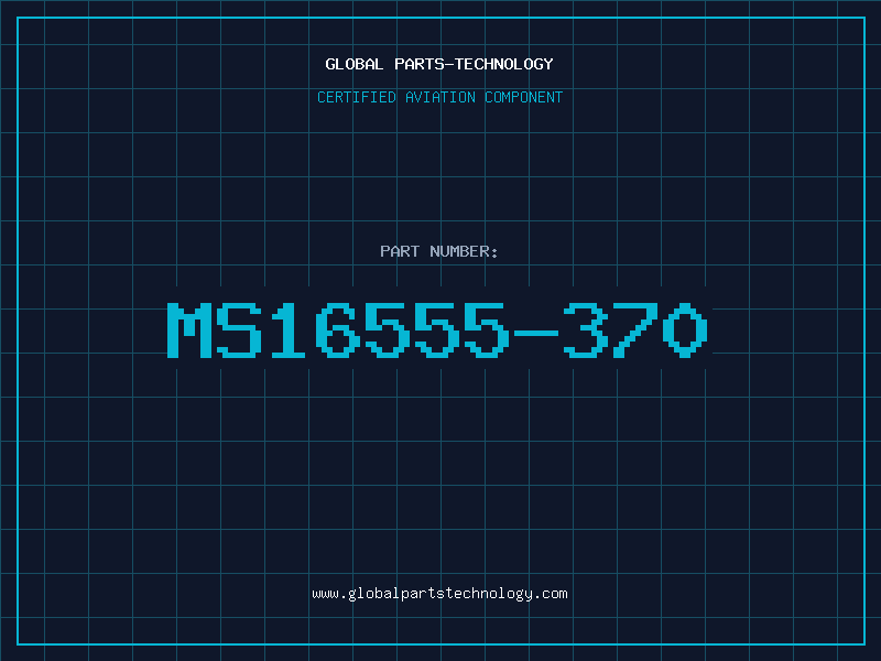 Aviation Part MS16555-370