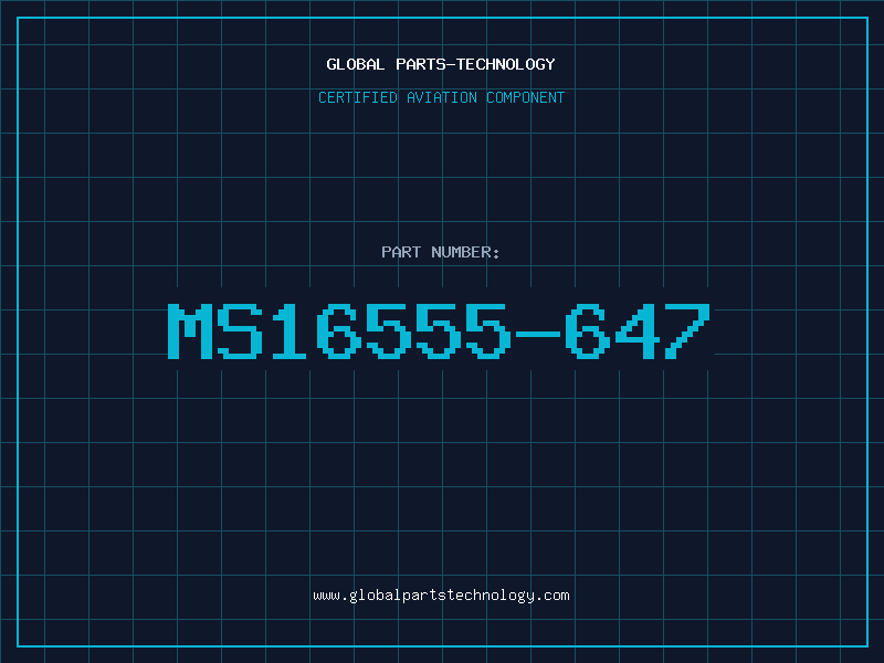 Aviation Part MS16555-647