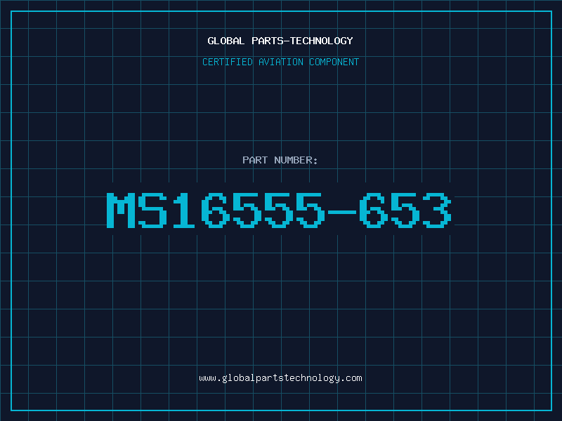Aviation Part MS16555-653