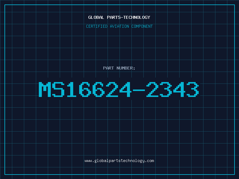 Aviation Part MS16624-2343